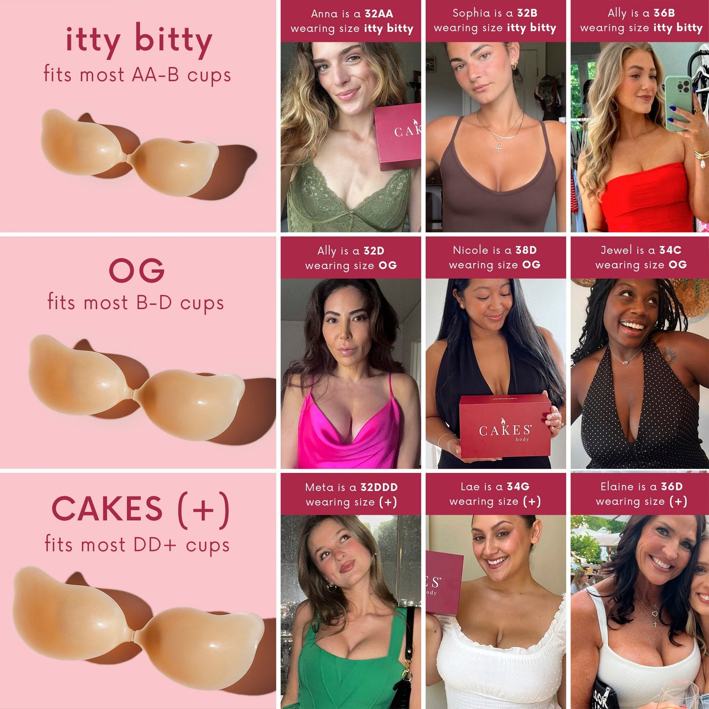 CAKES Perfect Cleavage Bra